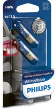 Carica l'immagine nel visualizzatore di Gallery, Philips 12961NBVB2 WhiteVision Effetto Xenon W5W Lampada Auto, Blister Doppio