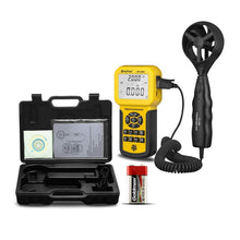 Carica l'immagine nel visualizzatore di Gallery, HoldPeak Anemometro CFM Portatile 856A per HVAC, Impostazione Dell'area del... - Ilgrandebazar