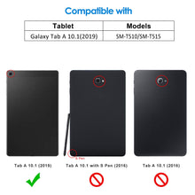 Carica l'immagine nel visualizzatore di Gallery, JETech Custodia Compatibile Galaxy Tab A 10.1 2019 10,1 pollici, Nero - Ilgrandebazar