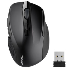 Carica l'immagine nel visualizzatore di Gallery, TECKNET PRO Mouse Senza Fili, 2600DPI, Durata delle batterie di 24 Mesi, 2.4G - Ilgrandebazar