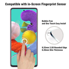 Carica l'immagine nel visualizzatore di Gallery, AHABIPERS Pellicola Protettiva per Samsung Galaxy A51 Vetro Temperato, 9H... - Ilgrandebazar