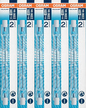 Carica l'immagine nel visualizzatore di Gallery, 5x Osram lampada alogena Haloline Pro, 118mm, R7s, 230V, 120W, 64696 [Classe... - Ilgrandebazar