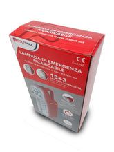 Carica l'immagine nel visualizzatore di Gallery, Poly Pool PP0765 Lampada di Emergenza Portatile Ricaricabile 21 LED 21 - Ilgrandebazar