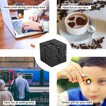 Carica l'immagine nel visualizzatore di Gallery, Funxim Infinity Cube Toy per Adulti e Bambini, Nuova Versione Fidget Nero - Ilgrandebazar