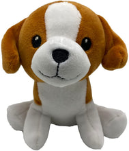 Carica l'immagine nel visualizzatore di Gallery, Beagle in peluche qualità SUPER SOFT (Marrone, Bianco)