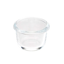 Carica l'immagine nel visualizzatore di Gallery, Amazon Basics ABL001 Contenitori in vetro da 150 ml, 4 unità, trasparenti con coperchi blu
