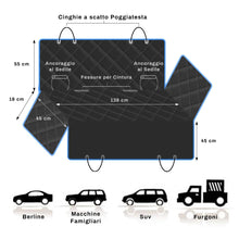 Carica l'immagine nel visualizzatore di Gallery, Dreampets Coprisedile Auto per Cani - Proteggi Sedile in Oxford 600D... - Ilgrandebazar