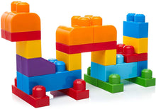Carica l'immagine nel visualizzatore di Gallery, Mega- Sacca Ecologica Blocchi da Costruzione, Giocattolo per Bambini 1+ Anni, Multicolore, 60 Pezzi, DCH55