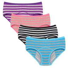 Carica l'immagine nel visualizzatore di Gallery, Nightaste Mutandine Periodo Mestruale Cotone Ragazze Micro Mesh Donna...