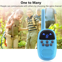 Carica l'immagine nel visualizzatore di Gallery, FLOUREON Gemelli Walkie Talkies Bambini PMR 446 MHz 9 Canali Blu - Ilgrandebazar
