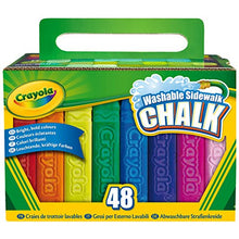 Carica l'immagine nel visualizzatore di Gallery, Crayola-48 Gessi per Esterno Lavabili, Scuola e Tempo Libero, Assortiti,... - Ilgrandebazar