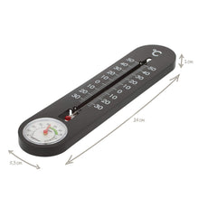 Carica l'immagine nel visualizzatore di Gallery, com-four® termometro 2X per Interno ed Esterno - 2 Pezzi - Termoigrometro - Ilgrandebazar