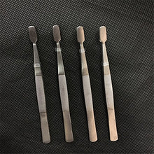 Carica l'immagine nel visualizzatore di Gallery, Stamp Tweezers, 2pcs Tweezers Philately Stamps Collector Tools (Silver)
