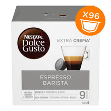 Carica l'immagine nel visualizzatore di Gallery, NESCAFÉ Dolce Gusto Barista, Caffè Espresso, 6 Confezioni da 16 Capsule 600 g