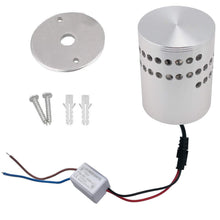 Carica l'immagine nel visualizzatore di Gallery, Coocnh Lampada da Parete in Alluminio Applique 3W LED Bianco - Ilgrandebazar