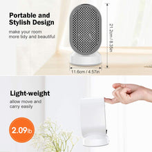 Carica l'immagine nel visualizzatore di Gallery, Termoventilatore Elettrico,Termoventilatore Ceramico con Termostato... - Ilgrandebazar