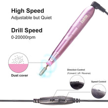 Carica l'immagine nel visualizzatore di Gallery, Limetta Elettrica per Unghie Portatile, Cadrim Manicure Portatile - Ilgrandebazar