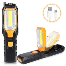 Carica l'immagine nel visualizzatore di Gallery, Haofy LED Work Light, luce di ispezione COB ricaricabile con 4 Torce1 - Ilgrandebazar