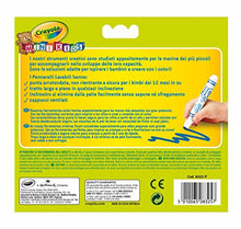 Carica l'immagine nel visualizzatore di Gallery, CRAYOLA- Mini Kids Pennarelli, Inchiostro Super 12 Pezzi, Multicolore - Ilgrandebazar