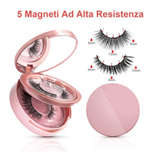 Carica l'immagine nel visualizzatore di Gallery, Ciglia Magnetiche, eroaddict finte 3D naturali con 5 eyeliner... - Ilgrandebazar