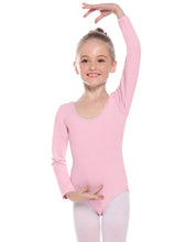 Carica l'immagine nel visualizzatore di Gallery, Hawiton Body Danza Classica Bambina 2-11 Anni Cotone, Manica Lunga... - Ilgrandebazar