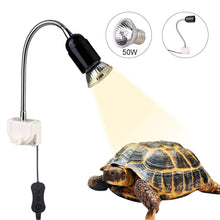 Carica l'immagine nel visualizzatore di Gallery, GOLDGE Tartaruga Illuminazione, 50W Basking Lampada Alogena Calore... - Ilgrandebazar