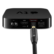 Carica l'immagine nel visualizzatore di Gallery, Syncwire Cavo Ottico Audio Digitale - 2m Toslink [24k...