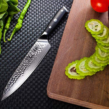 Carica l'immagine nel visualizzatore di Gallery, SHAN ZU Coltello di Damasco Coltelli da 67 Strati Di Da Chef - Ilgrandebazar