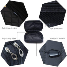 Carica l'immagine nel visualizzatore di Gallery, Trousse Make Up, Borsa Cosmetica, ONEGenug Up 20 * 12 * 8 cm Nero - Ilgrandebazar