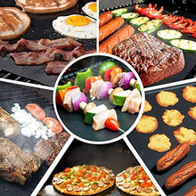 Carica l'immagine nel visualizzatore di Gallery, Tappetino da Barbecue Set di 6 Mat Cottura BBQ Riutilizzabile Antiaderente...
