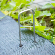 Carica l'immagine nel visualizzatore di Gallery, Picchetti Telo Pacciamatura Erba Sintetica Ancoraggio a Terra Giardino... - Ilgrandebazar