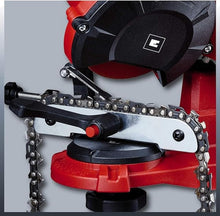 Carica l'immagine nel visualizzatore di Gallery, Einhell GC-CS 85 E Affilacatene Elettrico Disco Abrasivo 108x23x3,2 mm, Rosso