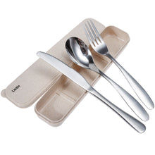 Carica l'immagine nel visualizzatore di Gallery, Lictin Set Posate monoblocco in Acciaio Inossidabile da Beige - Ilgrandebazar