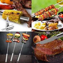 Carica l'immagine nel visualizzatore di Gallery, 16 PCS Utensili Barbecue, Barbecue in Acciaio Inox Set per...