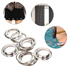 Carica l'immagine nel visualizzatore di Gallery, 100Pz Occhiello Strumento Kit Nahuaa Grommet Occhielli 12mm Occhielli... - Ilgrandebazar