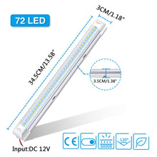 Carica l'immagine nel visualizzatore di Gallery, led interni auto，AUDEW  luci per Auto interruttore striscia 72 LED - Ilgrandebazar