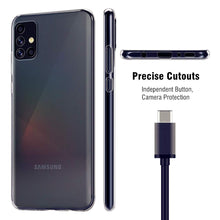 Carica l'immagine nel visualizzatore di Gallery, AHABIPERS Custodia per Samsung Galaxy A51 Cover, Trasparente... - Ilgrandebazar