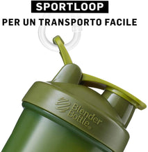Carica l'immagine nel visualizzatore di Gallery, BlenderBottle Classic Loop Shaker per frullati di Proteine