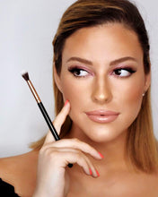Carica l'immagine nel visualizzatore di Gallery, Niré Beauty Set Pennelli Occhi: Make Up Professionali Rosa Dorato - Ilgrandebazar