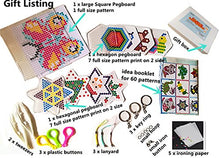 Carica l'immagine nel visualizzatore di Gallery, Perline da stirare-4500pcs 24Colore(4 brilla al buio)3Pegboard+75modello (15... - Ilgrandebazar