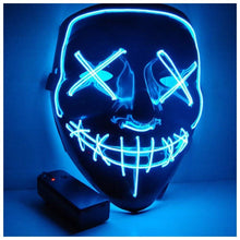 Carica l'immagine nel visualizzatore di Gallery, Kaliwa Maschera LED Halloween - Divertente Maschere con 3 modalità... - Ilgrandebazar