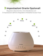 Carica l'immagine nel visualizzatore di Gallery, Homasy 500ml Diffusore di Oli Essenziali, 23dB diffusore aromi 1, Bianco - Ilgrandebazar