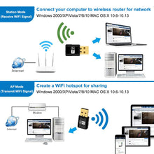 Carica l'immagine nel visualizzatore di Gallery, Adattatore WiFi Scheda di Rete AC 600Mbps Nessun Bisogno Driver - Ilgrandebazar