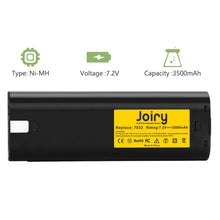 Carica l'immagine nel visualizzatore di Gallery, Joiry 7.2V 3.5Ah NiMH Sostituire Batteria per Makita 7000 7002 7033 3700D... - Ilgrandebazar