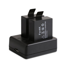 Carica l'immagine nel visualizzatore di Gallery, APEMAN, batteria ricaricabile per Action Camera, 2 confezioni da B1510, B1510 - Ilgrandebazar
