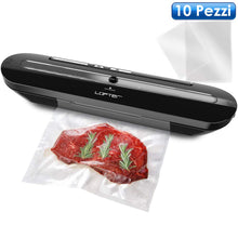 Carica l'immagine nel visualizzatore di Gallery, Macchina Sottovuoto per Alimenti Professionale LOFTER macchina LF-02, Nero - Ilgrandebazar