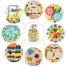Carica l'immagine nel visualizzatore di Gallery, Ulmisfee Giochi Bimbi 1 Anno Educativi Legno Bambin Cubi Giochi... - Ilgrandebazar