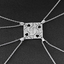 Carica l'immagine nel visualizzatore di Gallery, Elegant Rose Set di 4 collane in lega composto con scritta "Best Friends... - Ilgrandebazar