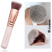 Carica l'immagine nel visualizzatore di Gallery, Pennelli Make Up Kabuki Fondotinta (Oro Rosa)