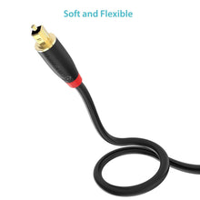 Carica l'immagine nel visualizzatore di Gallery, Syncwire Cavo Ottico Audio Digitale 1.8M Toslink Platinum 1.8m